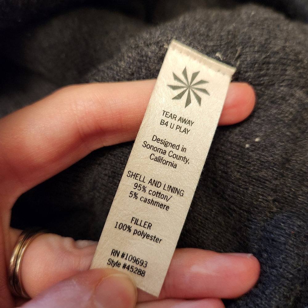 Athleta Cotton and Cashmere Jacket - Picture 5 of 5